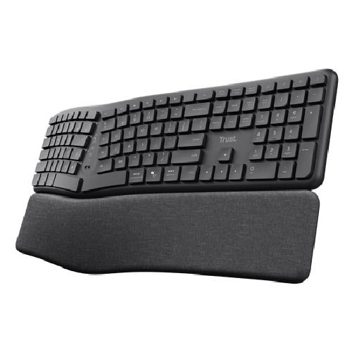 Trust Keyra Draadloos ergonomisch toetsenbord voor meerdere apparaten - Image 2
