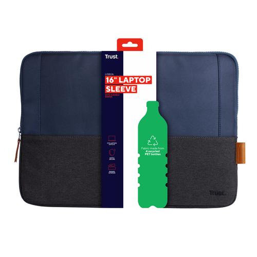 Trust Lisboa 40,6 cm (16") Opbergmap/sleeve Blauw - Image 4