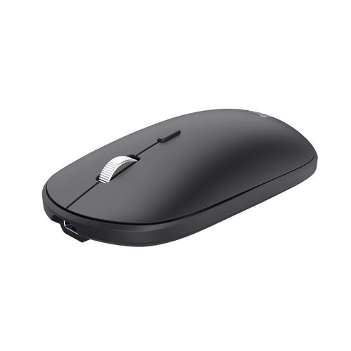 Trust Lyra toetsenbord Inclusief muis Kantoor RF-draadloos + Bluetooth AZERTY Belgisch Zwart - Image 2