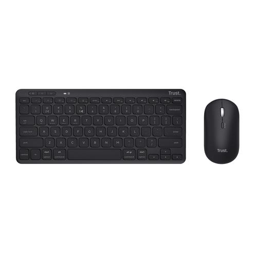 Trust Lyra toetsenbord Inclusief muis Kantoor RF-draadloos + Bluetooth QWERTY Engels Zwart - Image 3