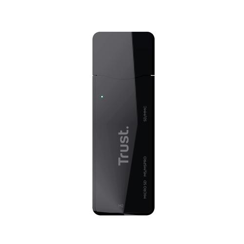 Trust Nanga | USB 3.1 Kaartlezer | Micro SD Card - SD Card - M2 Card - MS Card | Compact | 5 Gbps - Image 4