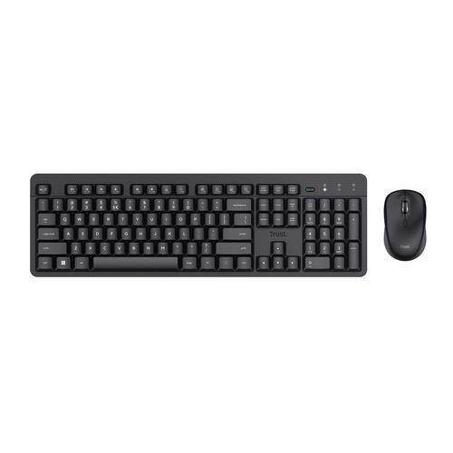 Trust Ody II toetsenbord Inclusief muis Universeel RF Draadloos QWERTY Amerikaans Engels Zwart - Image 4