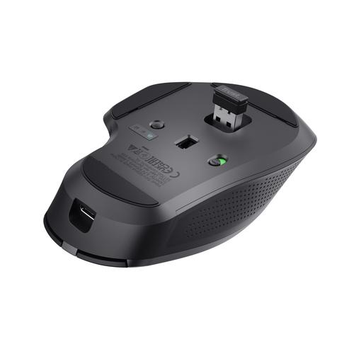 Trust Ozaa+ muis Kantoor Rechtshandig RF-draadloos + Bluetooth Optisch 3200 DPI - Image 9