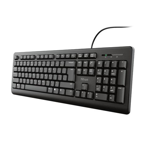 Trust Primo - Stil Toetsenbord - Qwerty Zwart - Image 1