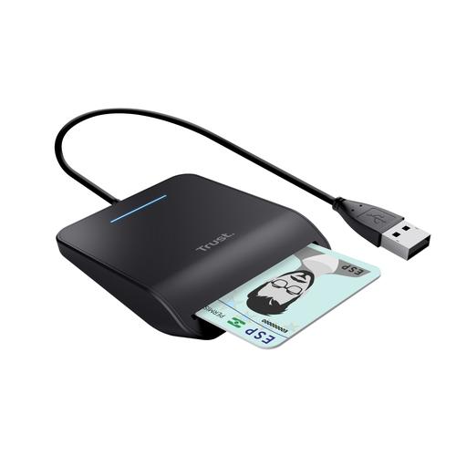 Trust Primo smart card reader Binnen USB CardBus+USB 2.0 Zwart - Image 2