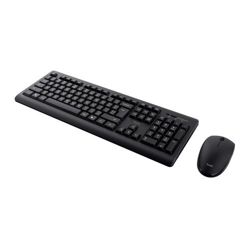Trust Primo toetsenbord Inclusief muis Universeel RF Draadloos QWERTY Amerikaans Engels Zwart - Image 3