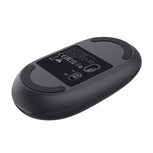 Trust Seron Slim Multi-device Muis - USB en Bluetooth muis – 7 knoppen – 3200 DPI – Zwart - Image 7