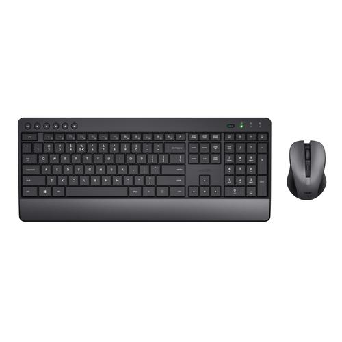 Trust Trezo toetsenbord Inclusief muis Kantoor RF Draadloos AZERTY Belgisch Zwart - Image 7