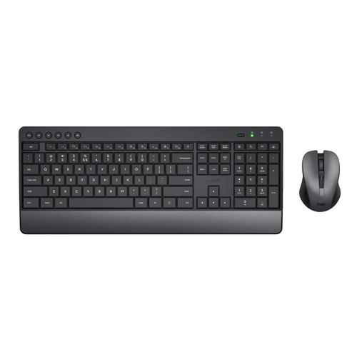 Trust Trezo toetsenbord Inclusief muis Universeel RF Draadloos QWERTY Amerikaans Engels Zwart - Image 2
