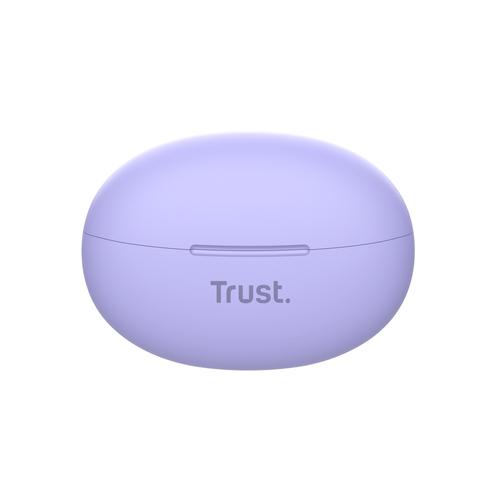 Trust Yavi Headset True Wireless Stereo (TWS) In-ear Oproepen/muziek USB Type-C Bluetooth Paars - Image 9