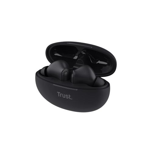 Trust Yavi Headset True Wireless Stereo (TWS) In-ear Oproepen/muziek USB Type-C Bluetooth Zwart - Image 3