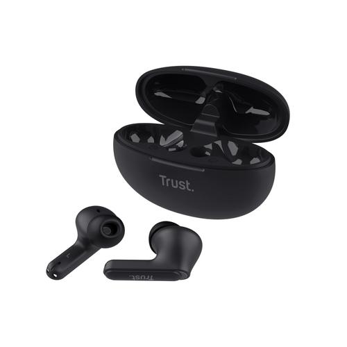 Trust Yavi Headset True Wireless Stereo (TWS) In-ear Oproepen/muziek USB Type-C Bluetooth Zwart - Image 4