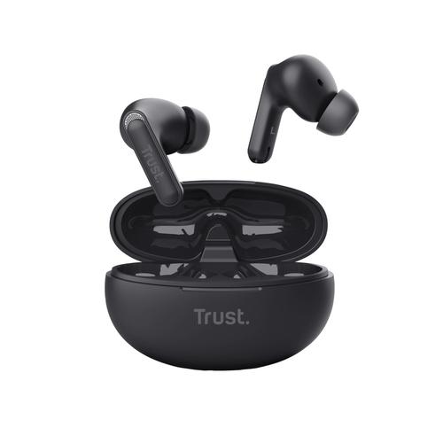 Trust Yavi Headset True Wireless Stereo (TWS) In-ear Oproepen/muziek USB Type-C Bluetooth Zwart - Image 8