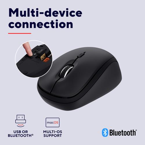 Trust Yvi+ muis Universeel Ambidextrous RF-draadloos + Bluetooth Optisch 1600 DPI - Image 9