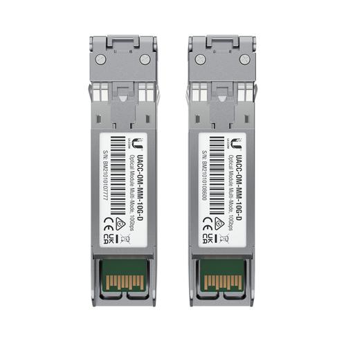 Ubiquiti UACC-OM-MM-10G-D-2 netwerk transceiver module Vezel-optiek 10000 Mbit/s 850 nm - Image 1