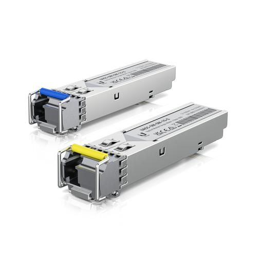 Ubiquiti UACC-OM-SM-1G-S-2 netwerk transceiver module Vezel-optiek 1250 Mbit/s SFP - Image 1