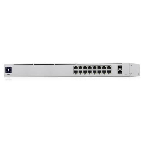 Ubiquiti UniFi 16-Port PoE Managed L2/L3 Gigabit Ethernet (10/100/1000) Power over Ethernet (PoE) 1U Zilver - Image 3