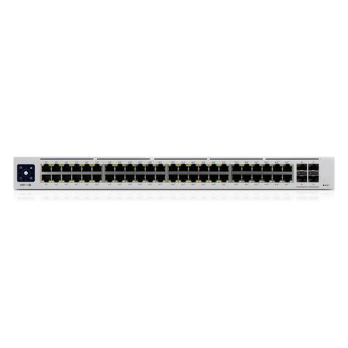 Ubiquiti UniFi Pro 48-Port PoE Managed L2/L3 Gigabit Ethernet (10/100/1000) Power over Ethernet (PoE) 1U Zilver - Image 1
