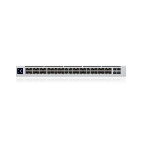 Ubiquiti UniFi USW-48-POE netwerk-switch Managed L2 Gigabit Ethernet (10/100/1000) Power over Ethernet (PoE) 1U Roestvrijstaal - Image 2