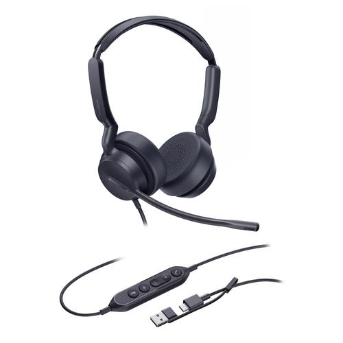 Yealink Dual UC-headset met USB-C/A-aansluiting - Image 1