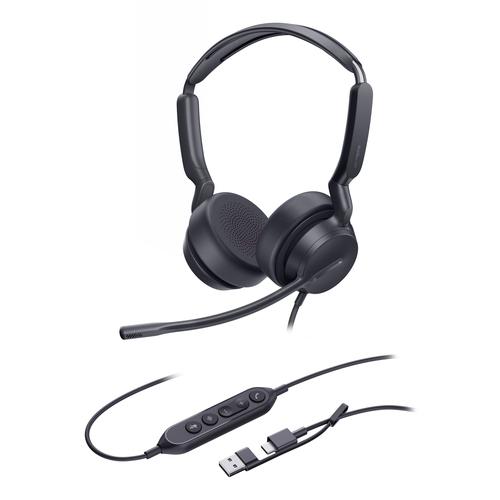 Yealink Dual UC-headset met USB-C/A-aansluiting - Image 2