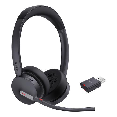 Yealink WH64 Hybrid Dual UC Headset Draadloos Hoofdband Kantoor/callcenter Micro-USB Bluetooth Zwart - Image 1