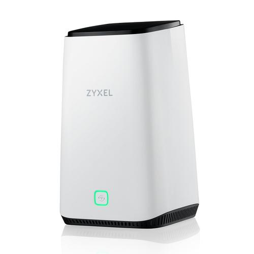 Zyxel FWA510 draadloze router Multi-Gigabit Ethernet Tri-band (2.4 GHz / 5 GHz / 5 GHz) 5G Zwart, Wit - Image 1