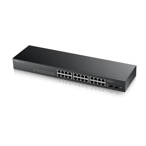 Zyxel GS-1900-24 v2 Managed L2 Gigabit Ethernet (10/100/1000) 1U Zwart - Image 2