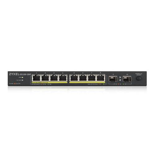 Zyxel GS1100-10HP v2 Unmanaged Gigabit Ethernet (10/100/1000) Power over Ethernet (PoE) Zwart - Image 3