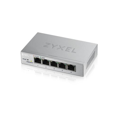 Zyxel GS1200-5 Managed Gigabit Ethernet (10/100/1000) Zilver - Image 1