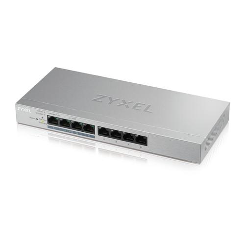 Zyxel GS1200-8HP v2 Managed Gigabit Ethernet (10/100/1000) Power over Ethernet (PoE) Grijs - Image 1