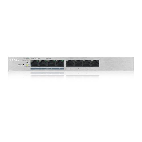 Zyxel GS1200-8HP v2 Managed Gigabit Ethernet (10/100/1000) Power over Ethernet (PoE) Grijs - Image 2