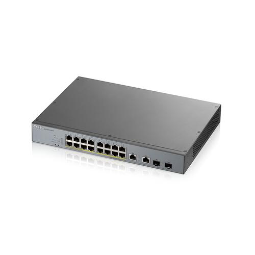 Zyxel GS1350-18HP-EU0101F netwerk-switch Managed L2 Gigabit Ethernet (10/100/1000) Power over Ethernet (PoE) Grijs - Image 3