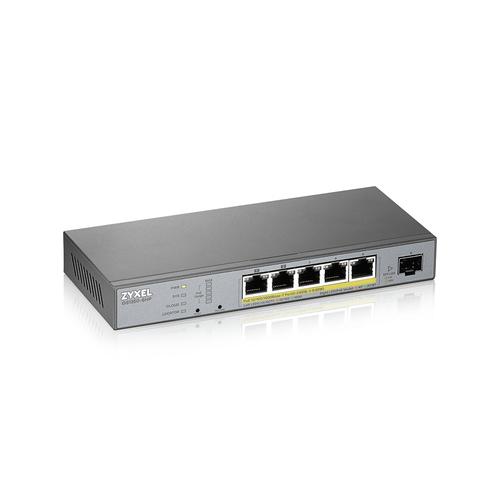 Zyxel GS1350-6HP-EU0101F netwerk-switch Managed L2 Gigabit Ethernet (10/100/1000) Power over Ethernet (PoE) Grijs - Image 4