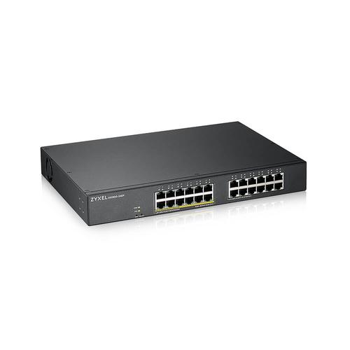 Zyxel GS1900-24EP Managed L2 Gigabit Ethernet (10/100/1000) Power over Ethernet (PoE) Zwart - Image 2