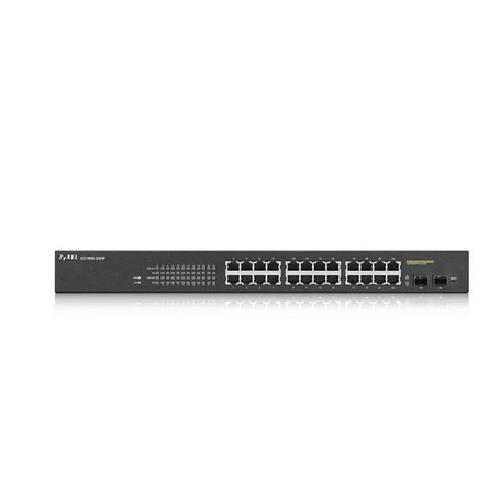 Zyxel GS1900-24HP Managed Gigabit Ethernet (10/100/1000) 1U Zwart - Image 2