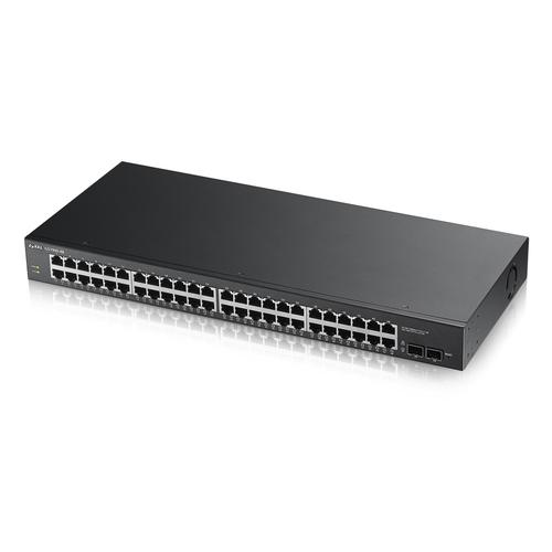 Zyxel GS1900-48 v2, 48-port GbE L2 Smart Switch, rackmount