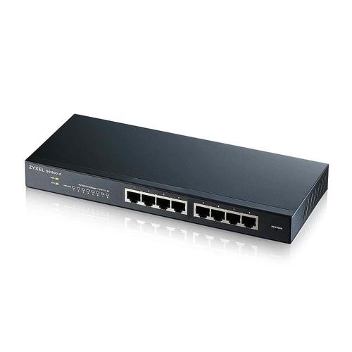 Zyxel GS1900-8 Managed L2 Gigabit Ethernet (10/100/1000) Zwart - Image 1
