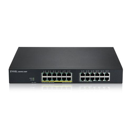 Zyxel GS1915-24EP Managed L2 Gigabit Ethernet (10/100/1000) Power over Ethernet (PoE) 1U Zwart - Image 2