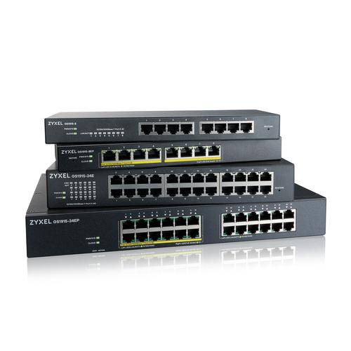 Zyxel GS1915-24EP Managed L2 Gigabit Ethernet (10/100/1000) Power over Ethernet (PoE) 1U Zwart - Image 3