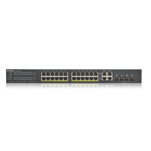 Zyxel GS1920-24HPV2 Managed Gigabit Ethernet (10/100/1000) Power over Ethernet (PoE) Zwart - Image 2