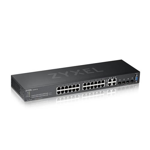 Zyxel GS2220-28-EU0101F netwerk-switch Managed L2 Gigabit Ethernet (10/100/1000) Zwart - Image 1