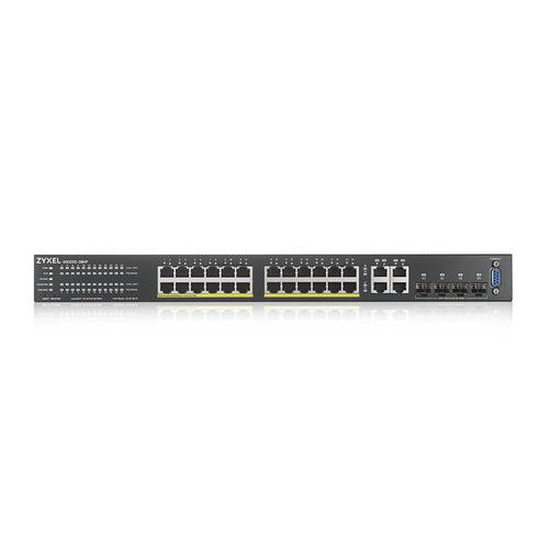 Zyxel GS2220-28HP-EU0101F netwerk-switch Managed L2 Gigabit Ethernet (10/100/1000) Power over Ethernet (PoE) Zwart - Image 2