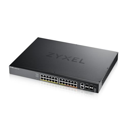 Zyxel XGS2220-30HP Managed L3 Gigabit Ethernet (10/100/1000) Power over Ethernet (PoE) Zwart - Image 3