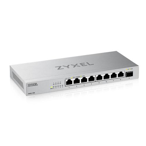 Zyxel XMG-108 Unmanaged 2.5G Ethernet (100/1000/2500) Zilver - Image 1