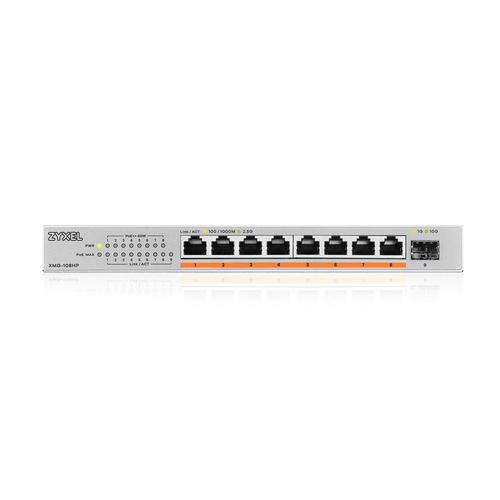 Zyxel XMG-108HP Unmanaged 2.5G Ethernet (100/1000/2500) Power over Ethernet (PoE) - Image 2