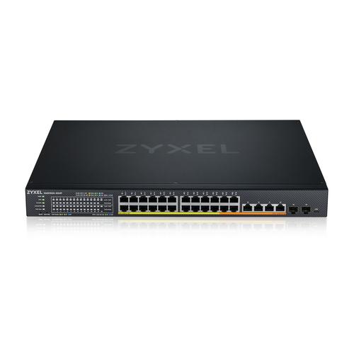 Zyxel XMG1930-30HP Managed L3 2.5G Ethernet (100/1000/2500) Power over Ethernet (PoE) 1U Zwart - Image 1