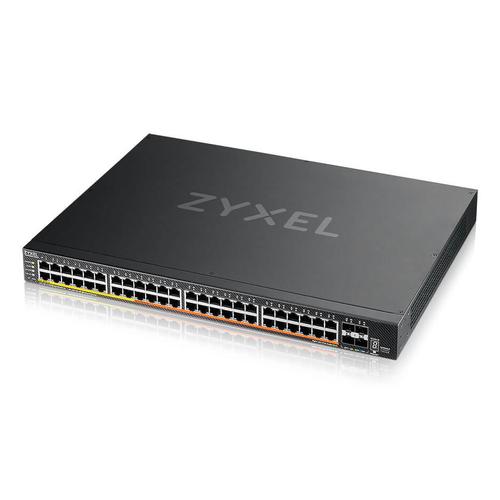 Zyxel XMG2230-52HP Managed L2/L3 2.5G Ethernet (100/1000/2500) Power over Ethernet (PoE) 1U Zwart
