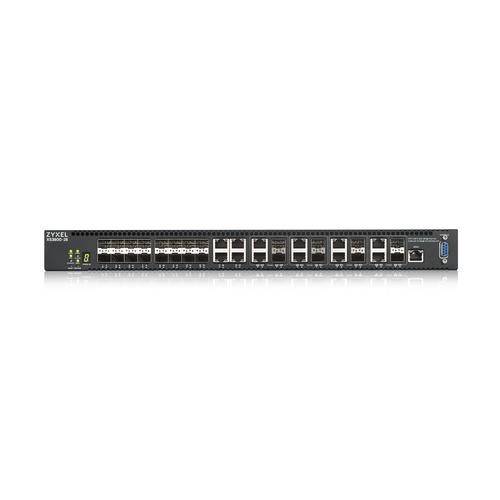 Zyxel XS3800-28 Managed L2+ 10G Ethernet (100/1000/10000) Zwart - Image 2